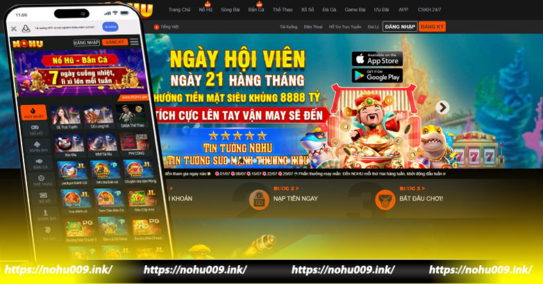 Nohu009 – TRANG Chủ quay hũ ONLINE SỐ 1 VIỆT NAM